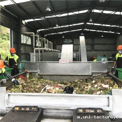餐厨垃圾预处理设备案例