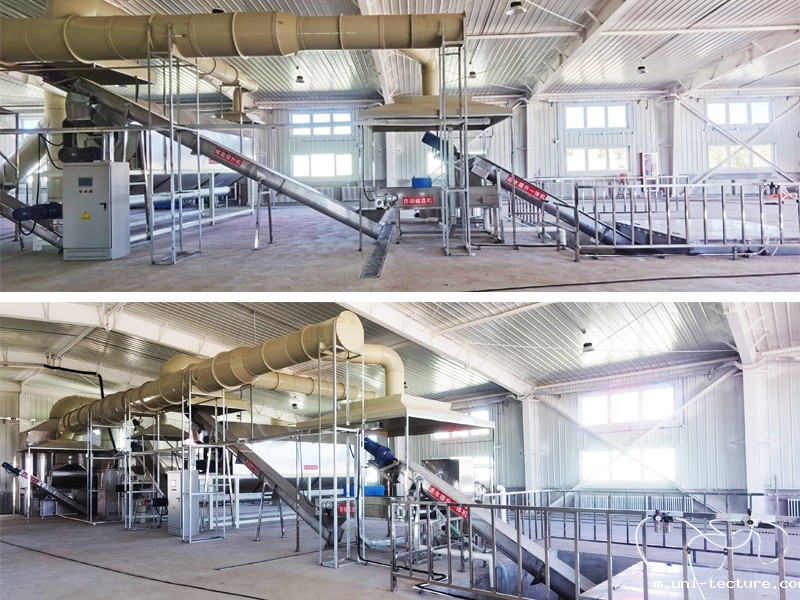 餐厨垃圾处理设备使用现场